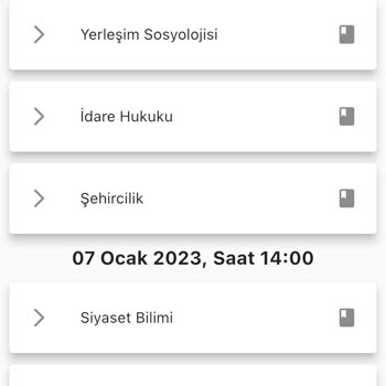 Atatürk Üniversitesi Sınav Ders Programı