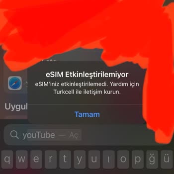 Turkcell E Sim Aktifleştirilmiyor