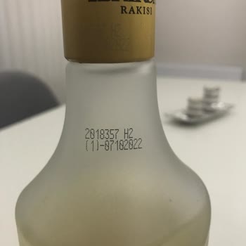 Migros'tan Aldığım Rakının Tarihi Geçmiş Sonradan Fark Ettim