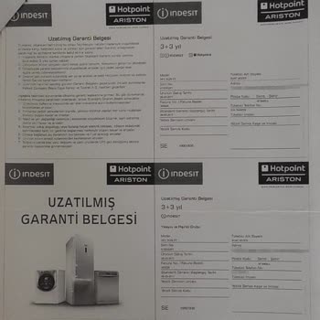 Hotpoint Vestel'e Tüm Haklarını Devrettiği İçin Ürünün Garantisi Tanımlanmıyor