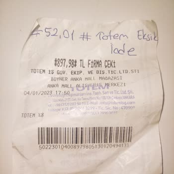 Boyner İade Çekinin İnternet Siparişinde Kullanılmaması