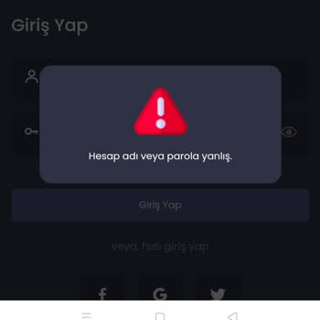 itemsatış Hesap Giriş Problemi