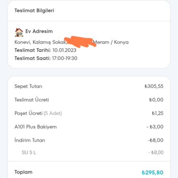 A101 Kapıda Sipariş İptalleri