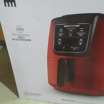 Karaca Züccaciye Air Pro Cook XL 2 In 1 Airfryer Kırmızı Renginin Konuşma Özel