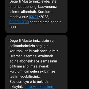 Türk Telekom'un Fiber Bağlantıyı Yapamaması