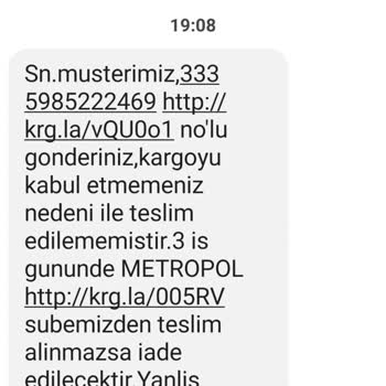 Aras Kargo Disiplinsizliği Ve Müşteri Memnuniyetsizliği.