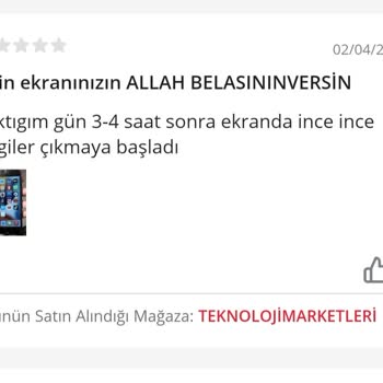 N11 İş Ortağı Teknolojimarketleri Satıcısı Yanılttı