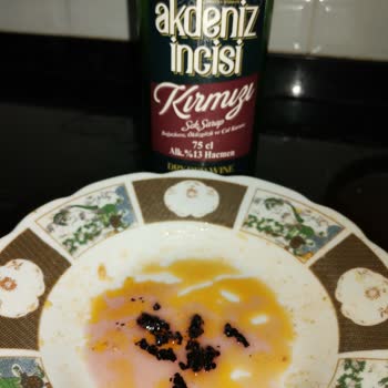 Deva Şarapçılık Akdeniz İncisi Kırmızı Şaraptan Çıkan Yabancı Maddeler