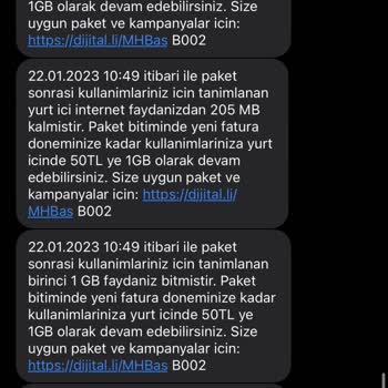 Turkcell İnternet Aşımı Sorunu