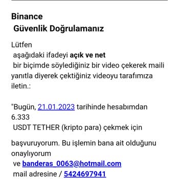 Binance Hesabım Başkası Tarafından Boşaltıldı