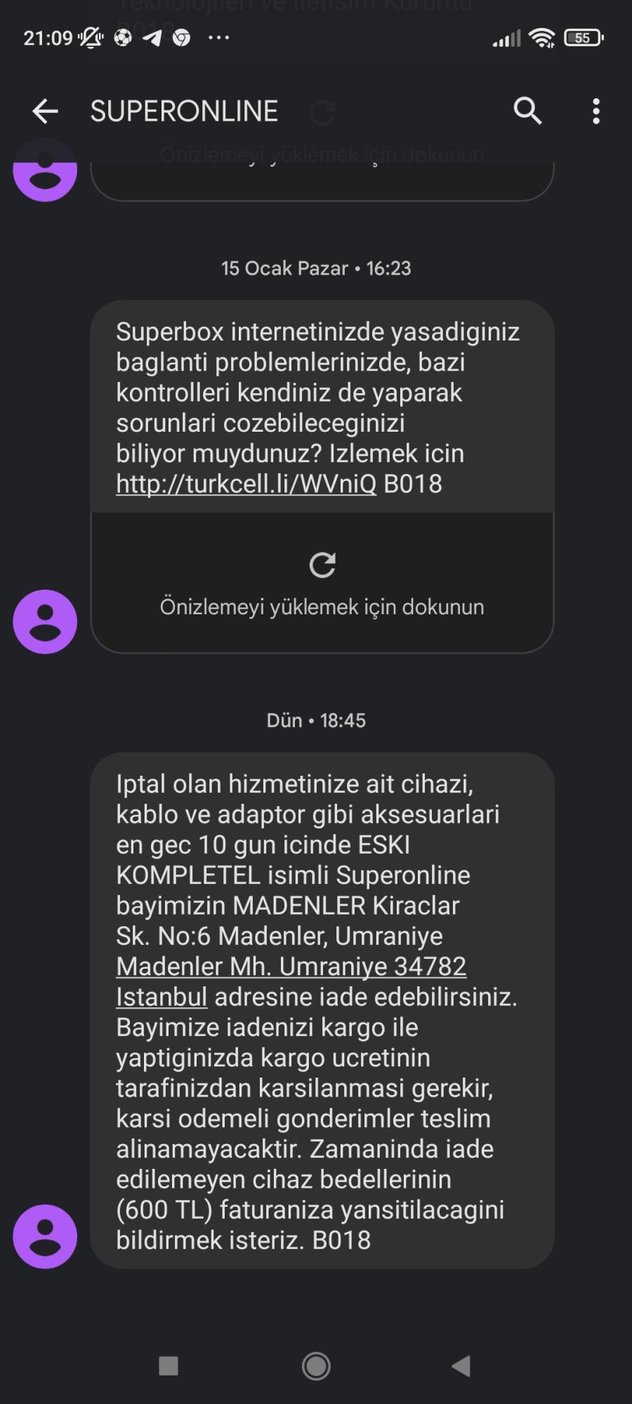 Turkcell Superbox Ptali Ikayetvar