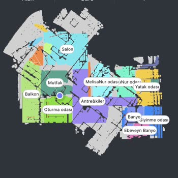 Beko Robo-X 3.0 RS 8131 Robot Süpürge Haritalama