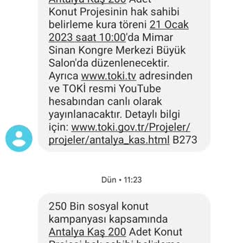 TOKİ Kura Çekilişine İtiraz.