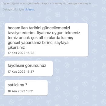 Sahibinden.com Gizli Pazarlama İle Doping Satmaya Çalışması.