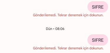 Türk Telekom Şifre Almak İçin 9520 Mesaj Gitmiyor