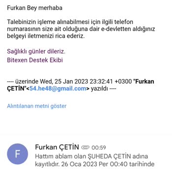 Bitexen’in Kapatılan Hesabı Geri Açmakta Direnmesi