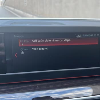 BMW Acil Çağrı Sistemi Aktif Değil