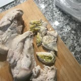 BİM'den Aldığımız Tavuk Pişirince Yeşil Oldu