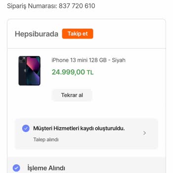 Hepsiburada'dan iPhone Alma Pişmanlığı!