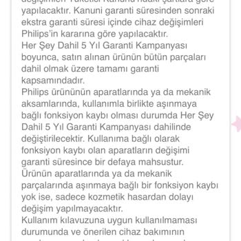 Philips Ev Aletleri  Garanti Koşullarını Yerine Getirmiyor!