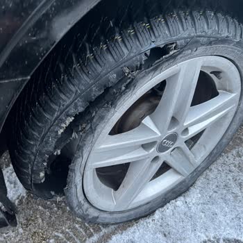 Goodyear Sıfır Lastik Yarıldı Ölümden Döndüm