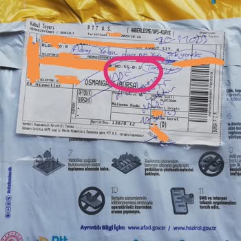 PTT Kargo PTT Memuru Kargo Adresini Sisteme Yanlış Girmiş