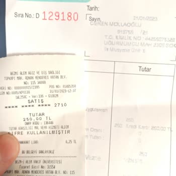 Bezmiâlem Vakıf Üniversitesi Hastanesi Vakıf Gureba Diş Muayene Ücreti