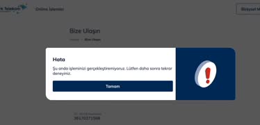 Çalışan Türk Telekom Kurumsal Hattım Artık Çalışmıyor, Mağdurum