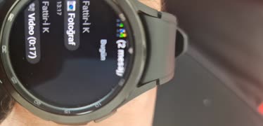 Samsung Telefon Galaxy Watch 4 Classic Saatte Fotoğraflı Bildirim Sorunu