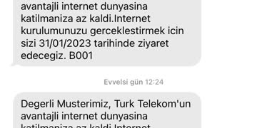 Türk Telekom Nakil İşlemini Gerçekleştirmemesi