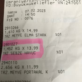 Çetinkaya Ürünlerin Etiket Fiyatları İle ÖKC Fişlerindeki Fiyatların Farklılığı!