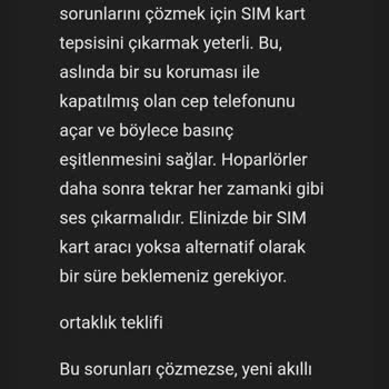 Samsung Galaxy S22 Hoparlör Cızırtı Sorunu