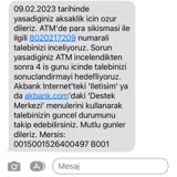 Akbank ATM'de Para Sıkışması, ATM'nin Parayı Yutması