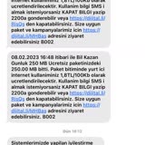 Turkcell Ödül Avcıları Kanalından İnternetim Yüklenmedi