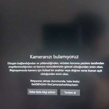 Monster Notebook Tulpar T7 25.1 Kamera