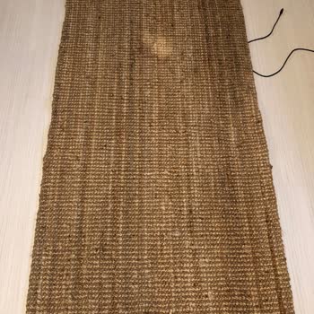 IKEA Jüt Halı- Renk Açılması