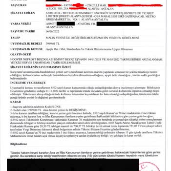 Metro Market Does Not Want to Replace the Fridge Despite a Court Order