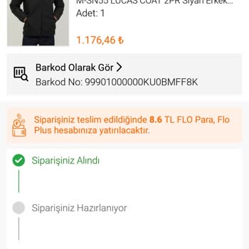 FLO Ayakkabı Stokta Olan Ürün Gönderilmiyor Siparişimi İptal Etmem İsteniyor