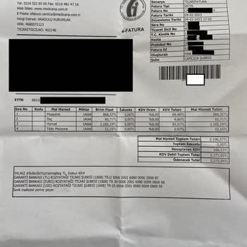 Medicana Çamlıca Hastanesi Sorunu Ve Fazla Ücret Alımı