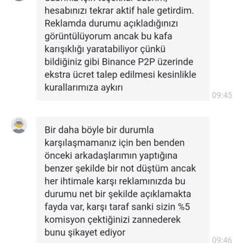 Binance P2P İşlem Kısıtlaması