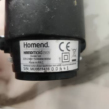 Homend Yedek Parça Bulundurmama