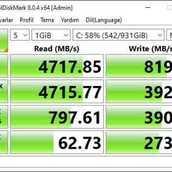 Gaming.gen.tr Ekran Kartı Coil Whine Ve SSD Düşük Hızlar