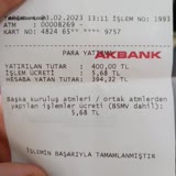 Akbank ATM Paramı Hesaba Geçirmedi
