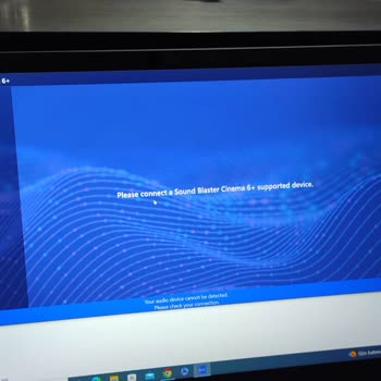 Monster Notebook Sound Blaster 6+ ''Your Audio Device Cannot Be Detected Hatası''