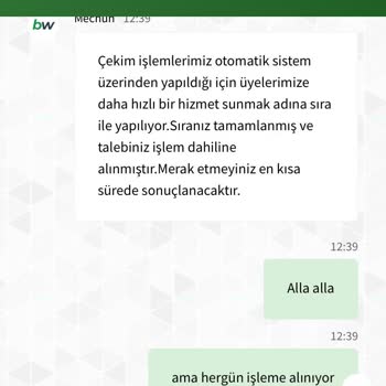 Betwoon Betwon Para Vermiyor! Ödeme Yapmıyor