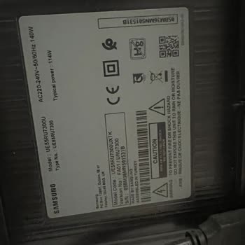 Samsung 55RU7300 Ekran Kararması