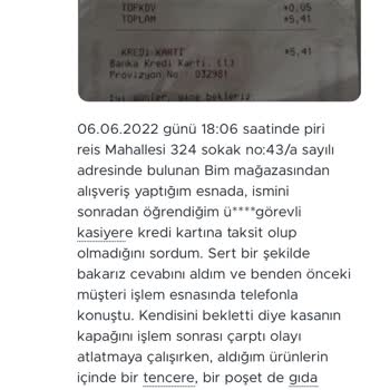 Yine Bim Yine Kasiyer Sorunu