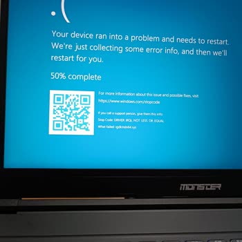 Monster Abra A5 V19.3.6 Laptopta Mavi Ekran Hatası