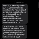 Türk Telekom Afet /Depremzede Hakkında Bilgi Paylaşımı