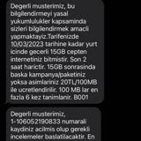 Türk Telekom Afet /Depremzede Hakkında Bilgi Paylaşımı